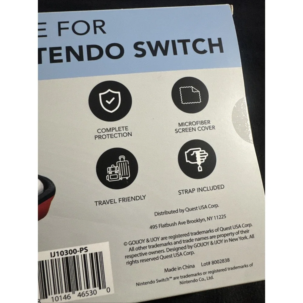 Nintendo Switch Gaming‎ Carrying Case By iJoy